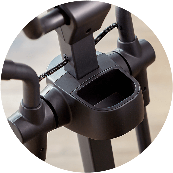 Crosstrainer-Ergometer EL 8000: Flaschenhalter