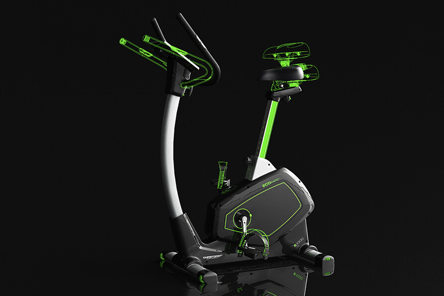 Ergometer ECO 1000: Durchdachte Details