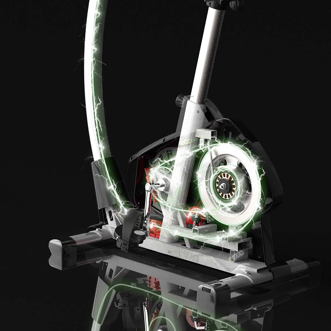 Ergometer ECO 1000: Generator-Technologie