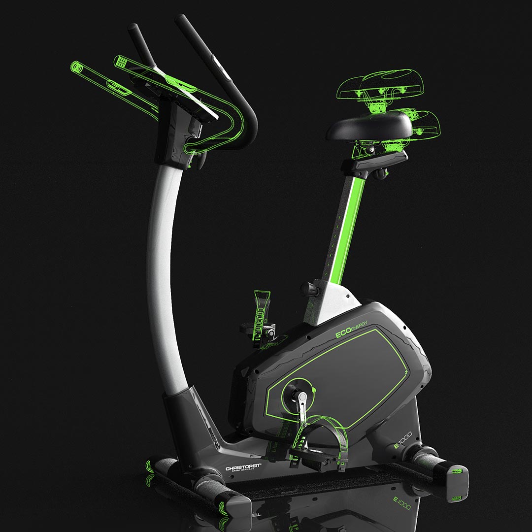 Ergometer ECO 1000: Individuelle Einstellung